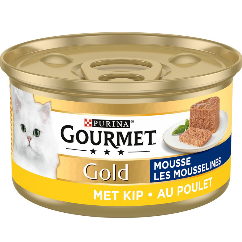 Gourmet Gold Fijne Mousse Kip - Afbeelding 2