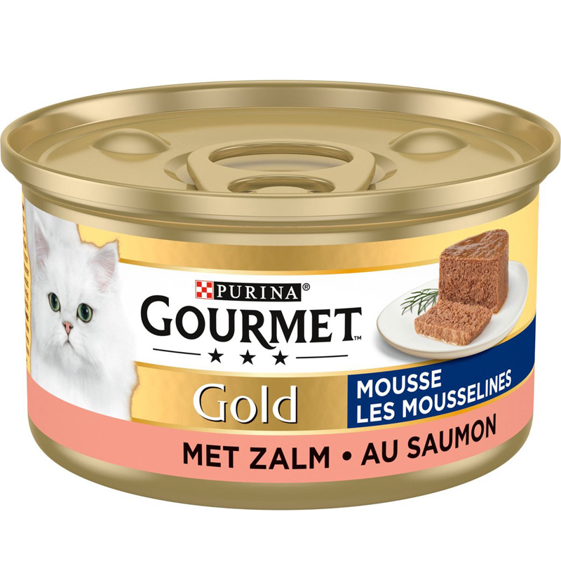 Gourmet Gold Fijne Mousse Zalm - Afbeelding 2