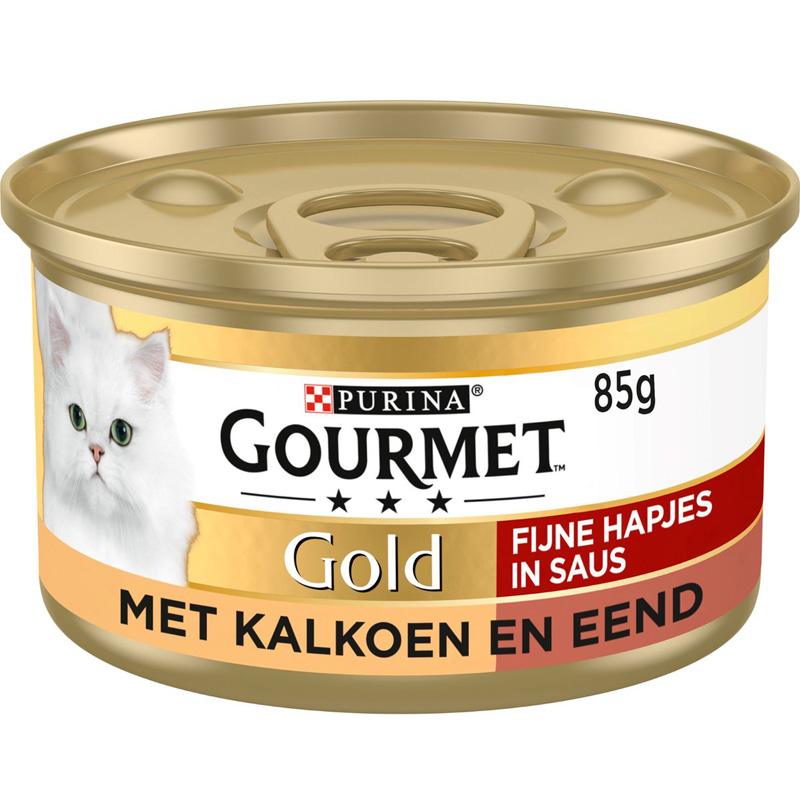 Gourmet Gold Fijne Hapjes Kalkoen / Eend - Afbeelding 2