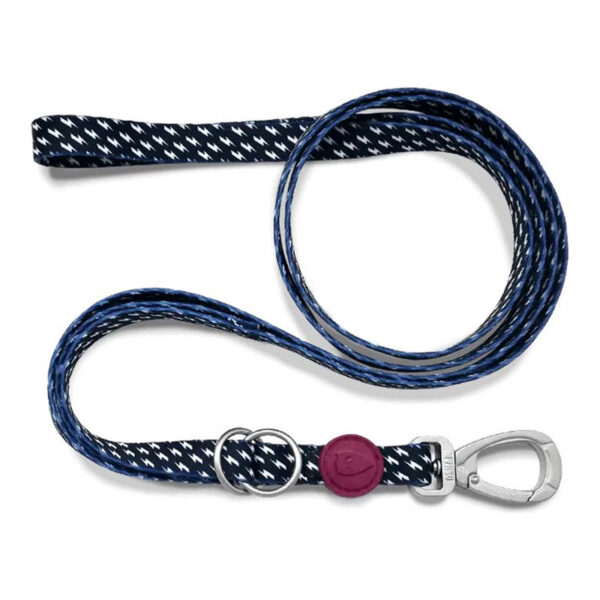 Morso Hondenriem Verstelbaar Gerecycled Power Flow Zwart