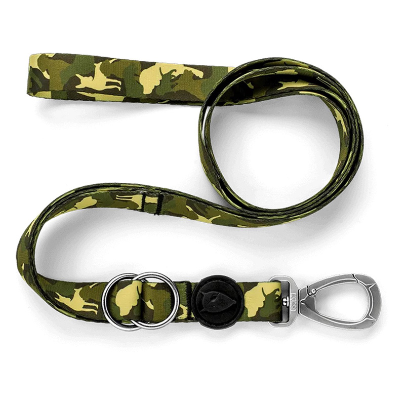 Morso Hondenriem Verstelbaar Gerecycled Full Metal Dog Bruin