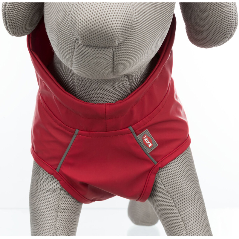 Trixie Regenjas Hond Vimy Rood - Afbeelding 3
