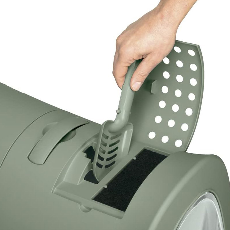 Imac Kattenbak Zuma 2Nd Life Met Schuiflade Groen - Afbeelding 2