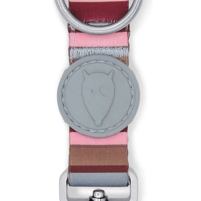 Morso Hondenriem Verstelbaar Gerecycled Skyline Rood / Roze - Afbeelding 3