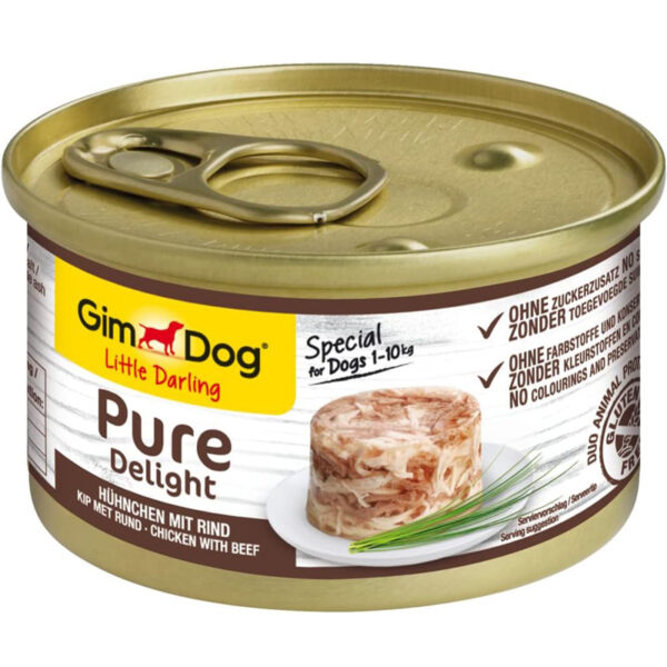 Gimdog Little Darling Pure Delight Kip / Rund