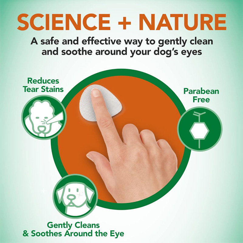 Vets Best Clean Eye Round Pads - Afbeelding 3