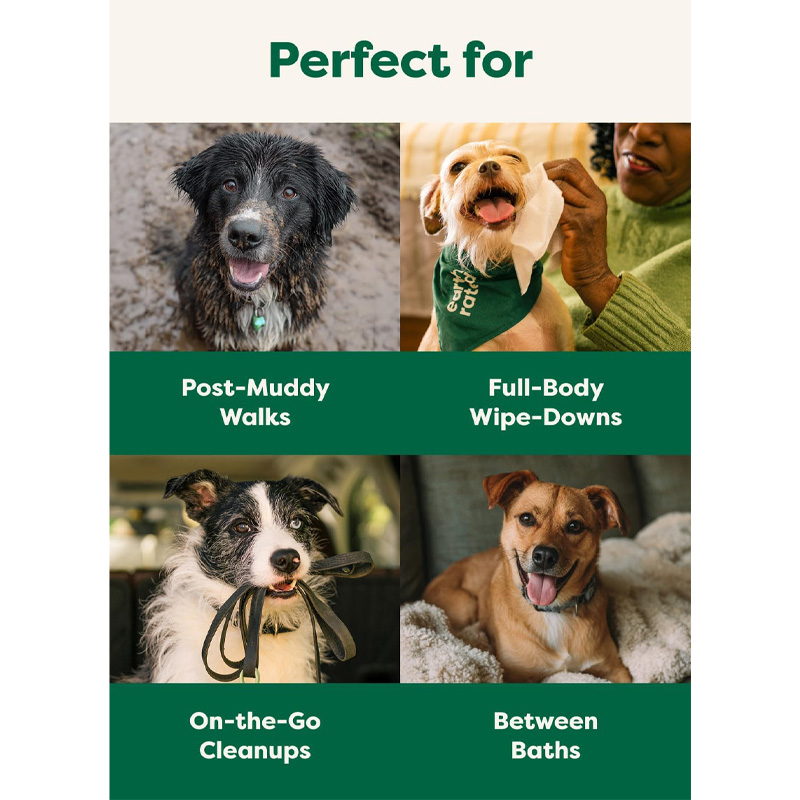 Earth Rated Dog Wipes Lavendel Composteerbaar - Afbeelding 6