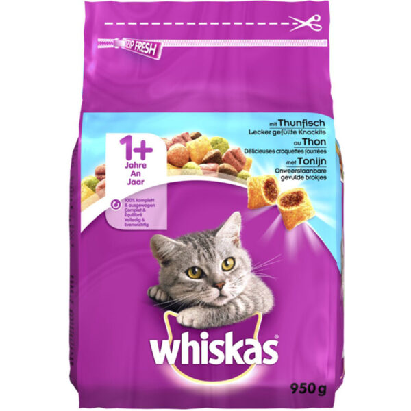 Whiskas Droog Adult Tonijn