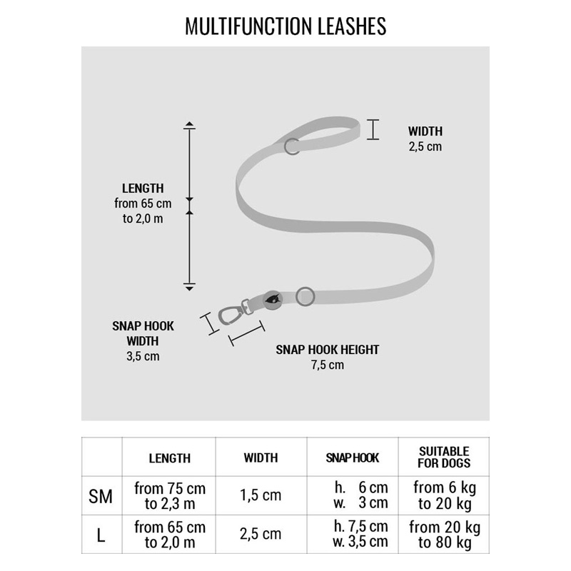 Morso Hondenriem Verstelbaar Gerecycled Spaghetti Incident - Afbeelding 2