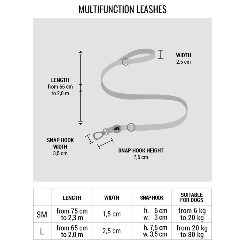 Morso Hondenriem Verstelbaar Gerecycled Jungle Drum Oranje - Afbeelding 4