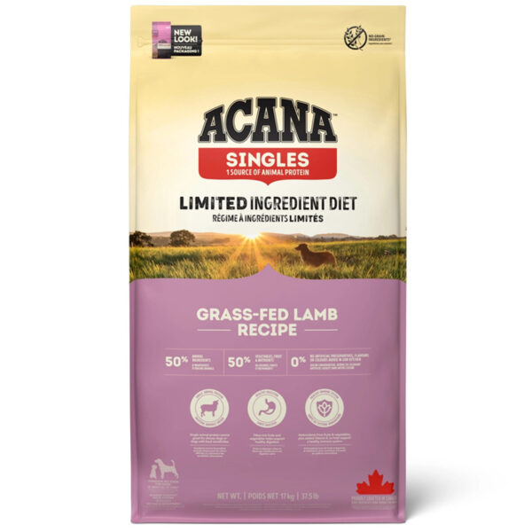 Acana Singles Grass-Fed Lamb Dog