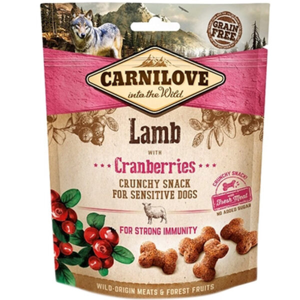 Carnilove Crunchy Snack Lam / Cranberries