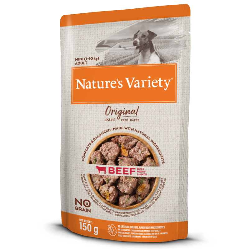 Natures Variety Original Mini Pouch Beef