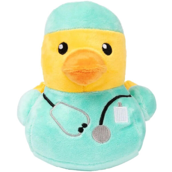 Fuzzyard Duck Ducktor Pluche