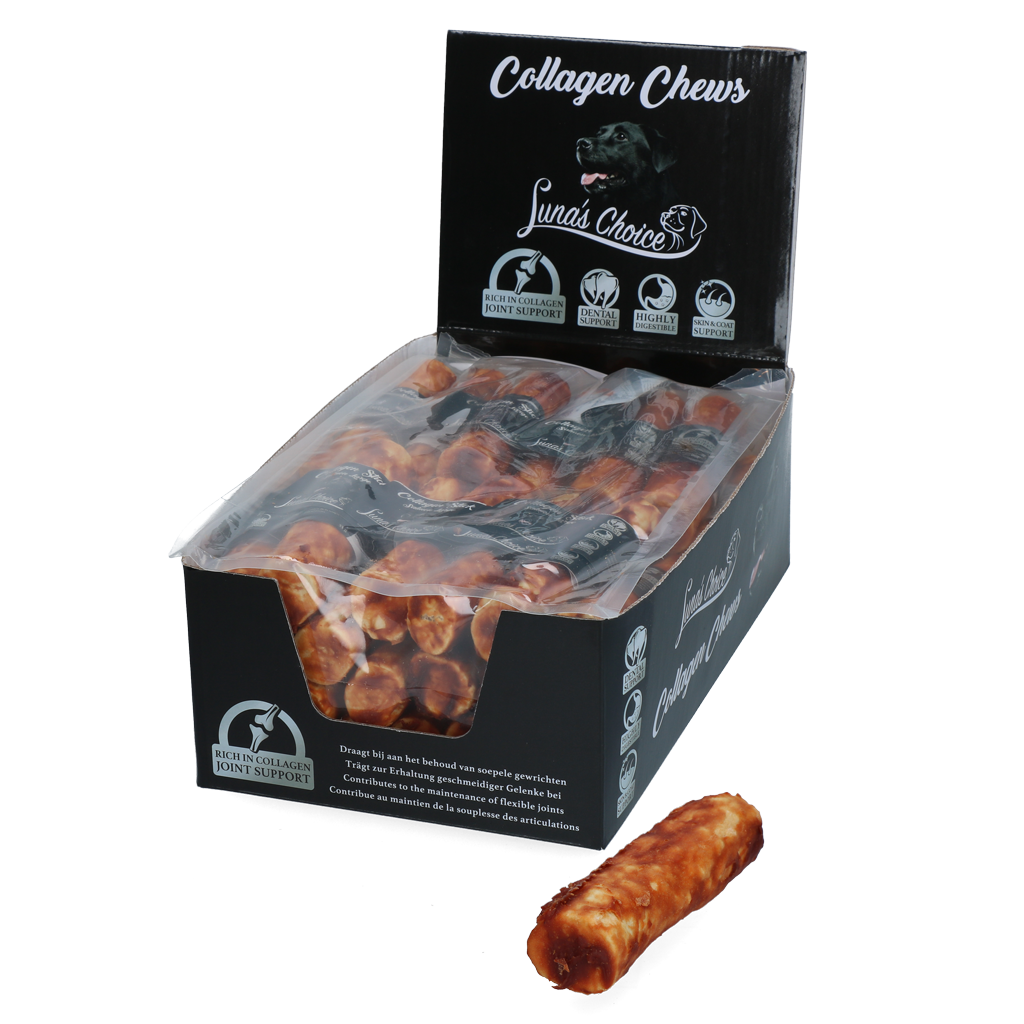 Luna's Choice Collagen Chews Stick Zalm L - Afbeelding 3