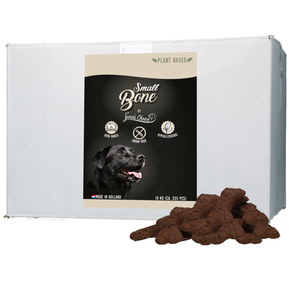 Luna’s Choice Plant Based Snack Grootverpakking Bone Small