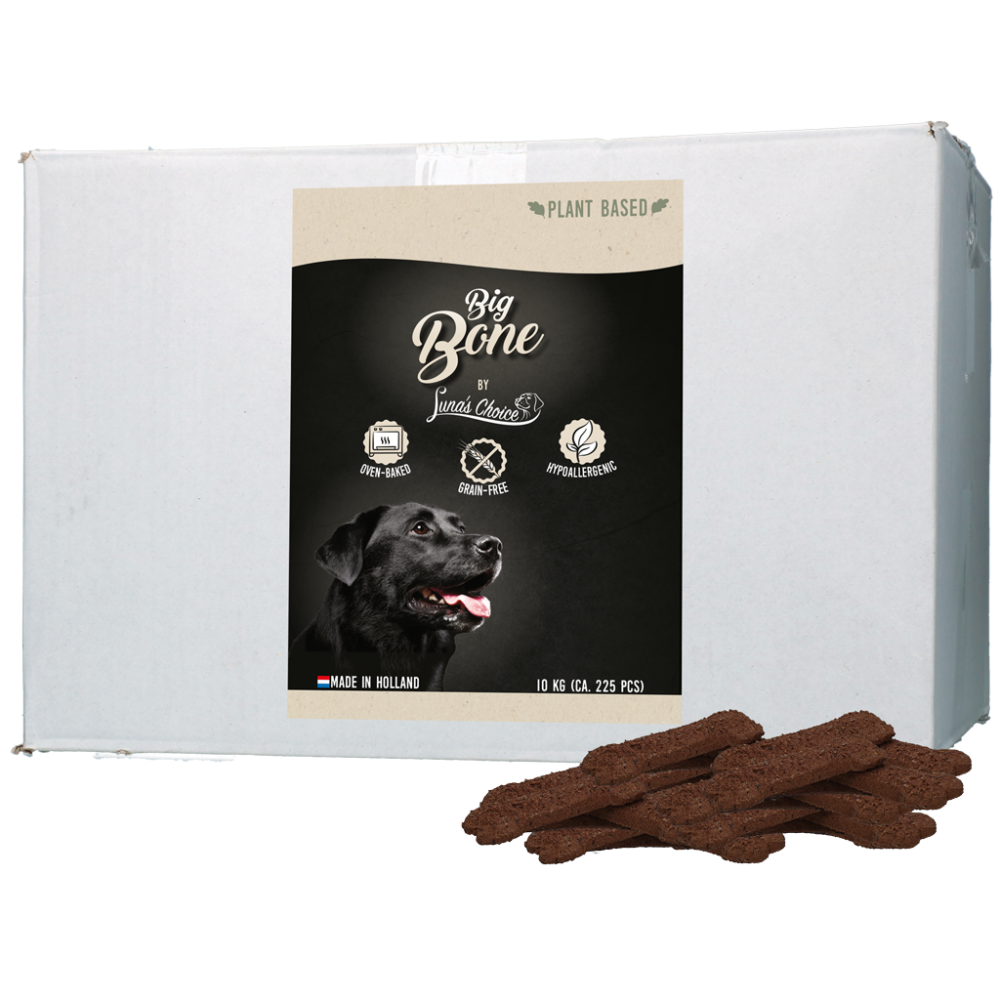 Luna’s Choice Plant Based Snack Grootverpakking Bone Large