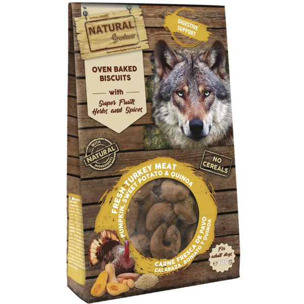 Natural Greatness Digestive Support Oven Baked Biscuits