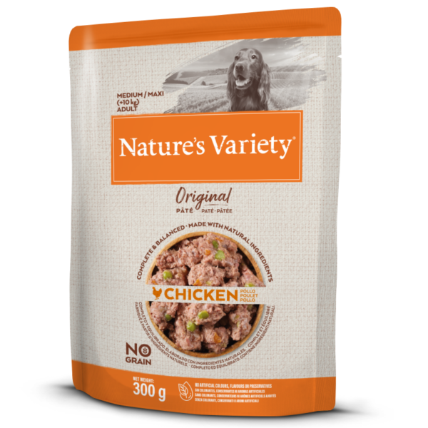 Natures Variety Original Adult Medium / Maxi Pouch Chicken No Grain