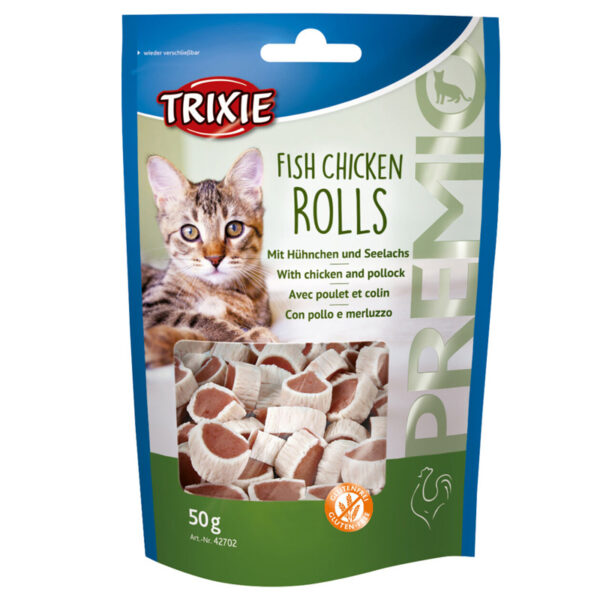 Trixie Premio Fish Chicken Rolls