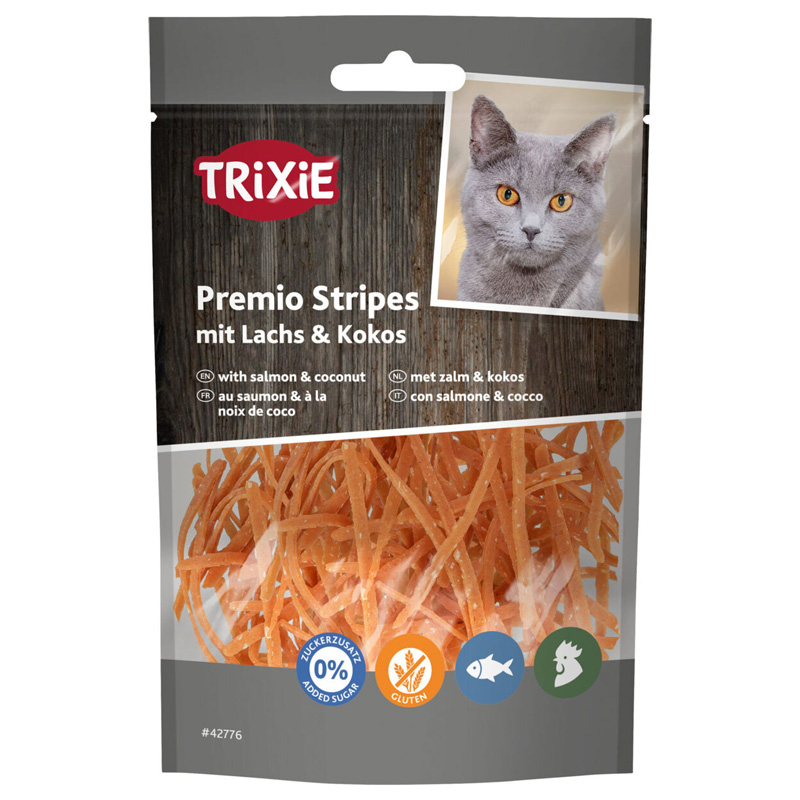 Trixie Premio Stripes Met Zalm En Kokos