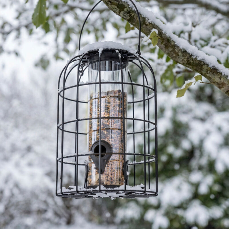 Trixie Voerdispenser Met Gaasbescherming Zwart - Afbeelding 4