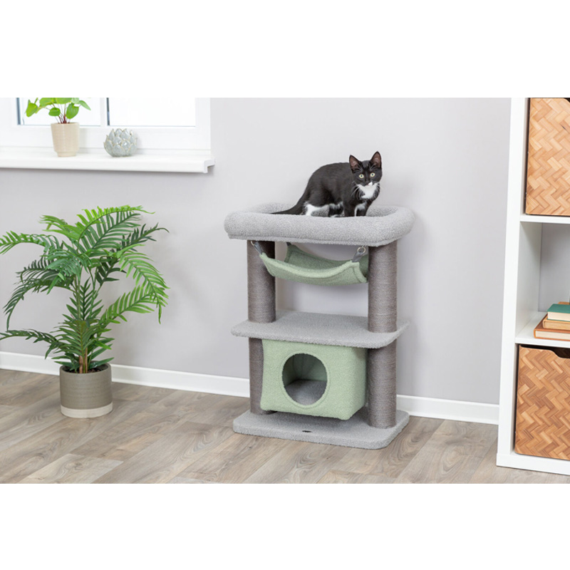 Trixie Kitten Krabpaal Lunito Grijs / Mintgroen - Afbeelding 5