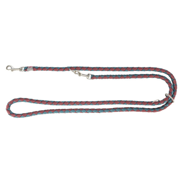 Trixie Hondenriem Cavo Verstelbaar Sangria / Petrol