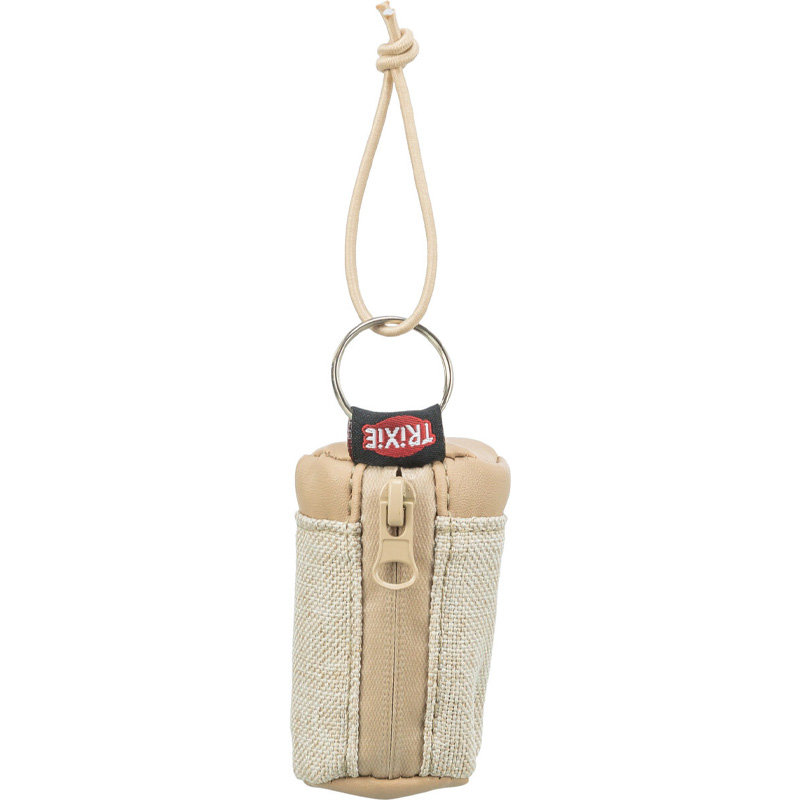 Trixie Poepzakhouder Canvaslook / Kunstleer Met 20 Poepzakjes Assorti - Afbeelding 4