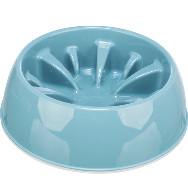 Trixie Voerbak Slowfeeding Kunststof / Tpr Assorti