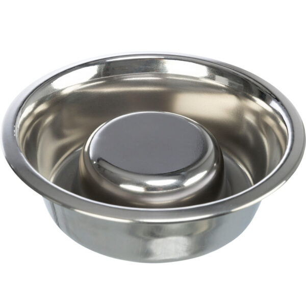 Trixie Voerbak Hond Slow Feeding Rvs