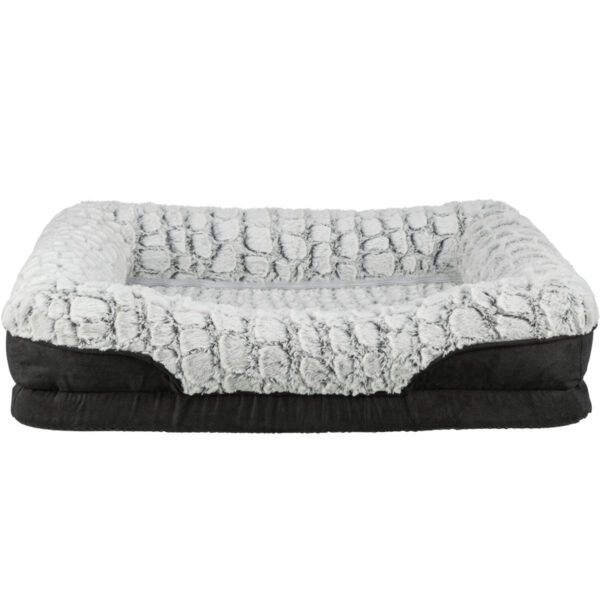 Trixie Vital Hondenmand Lino Hoekig Zwart / Grijs