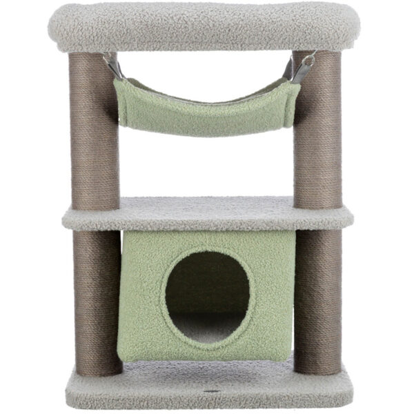 Trixie Kitten Krabpaal Lunito Grijs / Mintgroen
