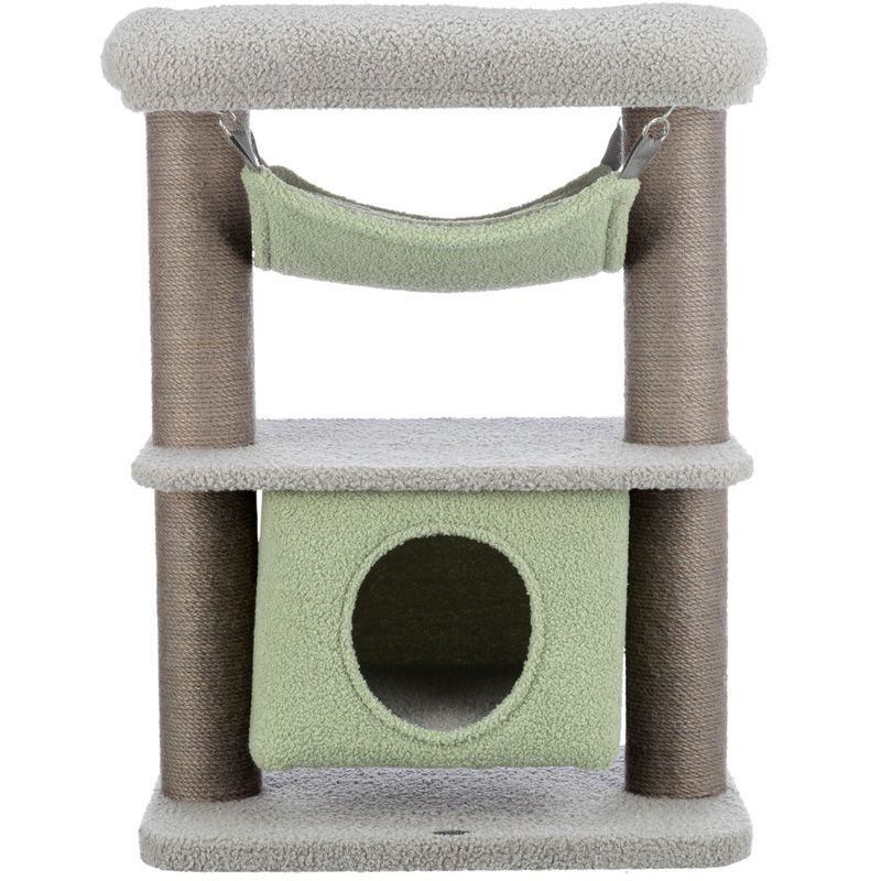 Trixie Kitten Krabpaal Lunito Grijs / Mintgroen