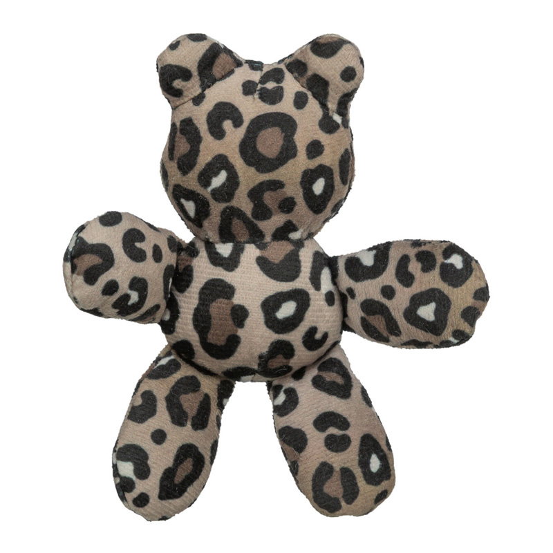 Trixie Beer Pluche Panterprint Met Kattenkruid / Catnip Assorti - Afbeelding 2