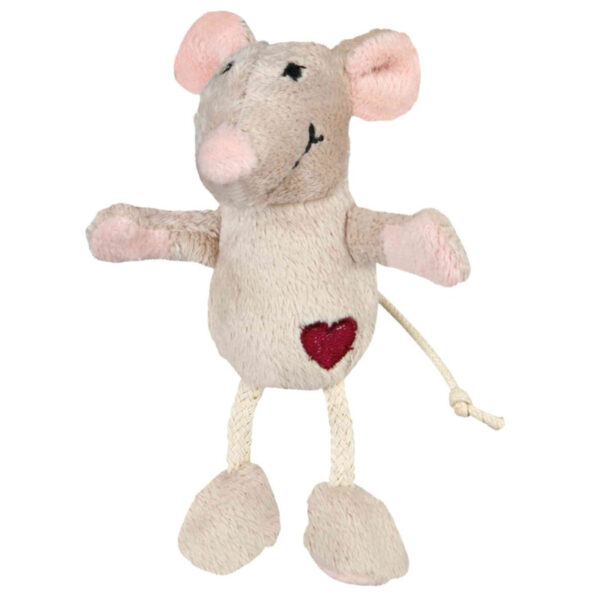 Trixie Muis Pluche Beige