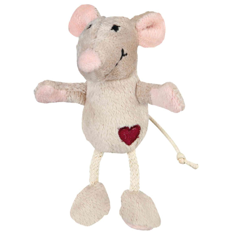 Trixie Muis Pluche Beige