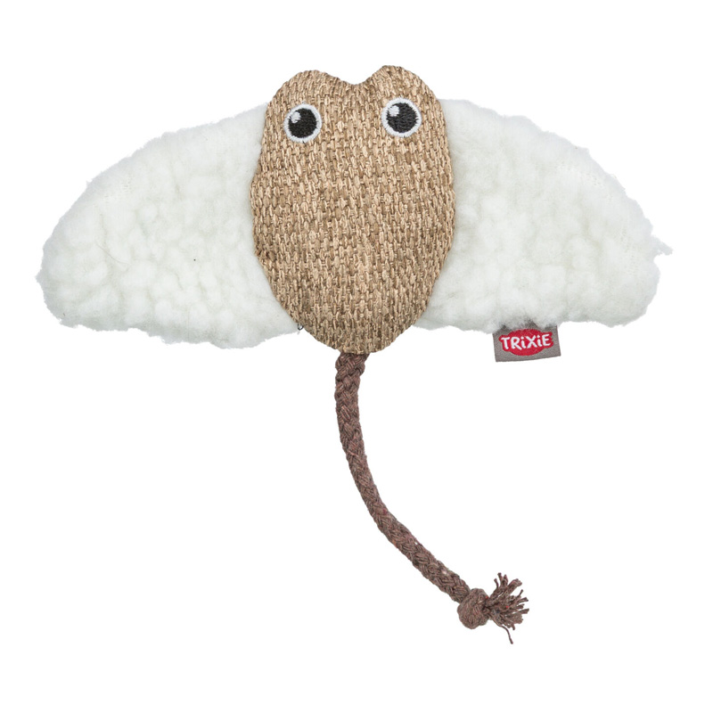 Trixie Rog Stof / Pluche Met Kattenkruid / Catnip Wit / Beige