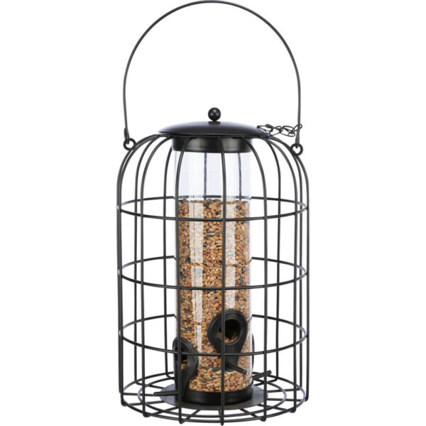 Trixie Voerdispenser Met Gaasbescherming Zwart