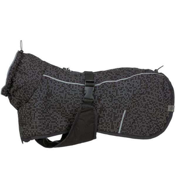 Trixie Hondenjas Limoux Reflect Zwart / Grijs