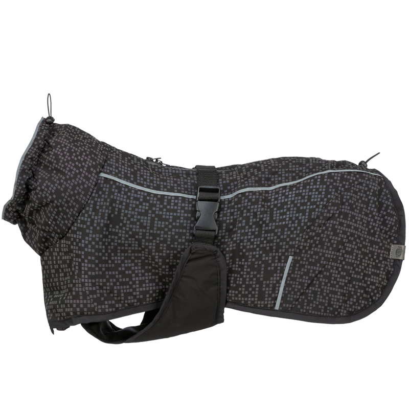 Trixie Hondenjas Limoux Reflect Zwart / Grijs