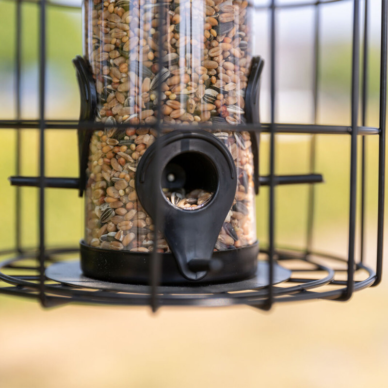 Trixie Voerdispenser Met Gaasbescherming Zwart - Afbeelding 2