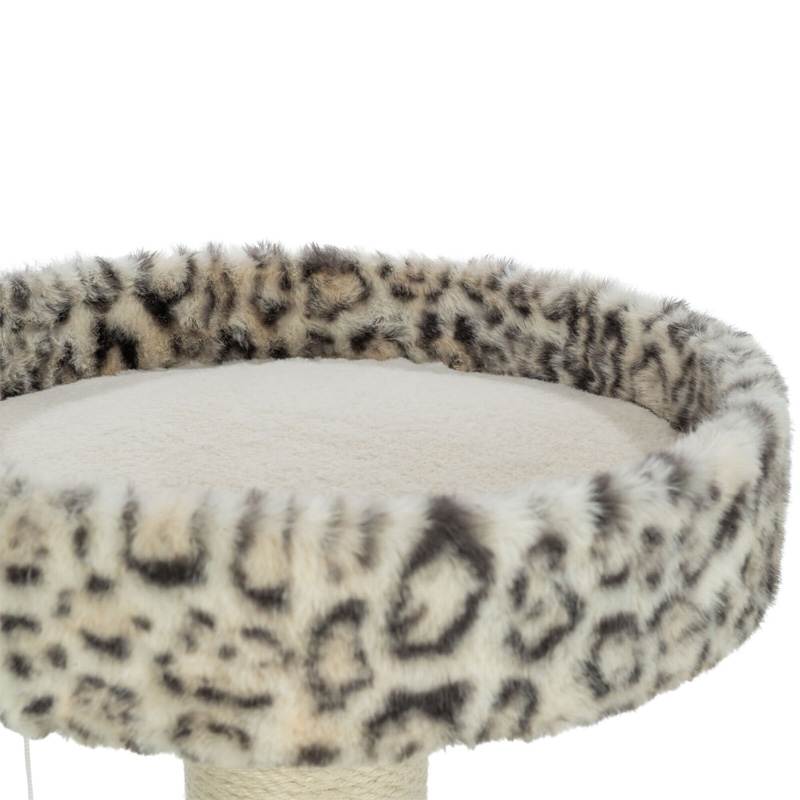 Trixie Krabpaal Leo Panterprint Rond Creme - Afbeelding 4
