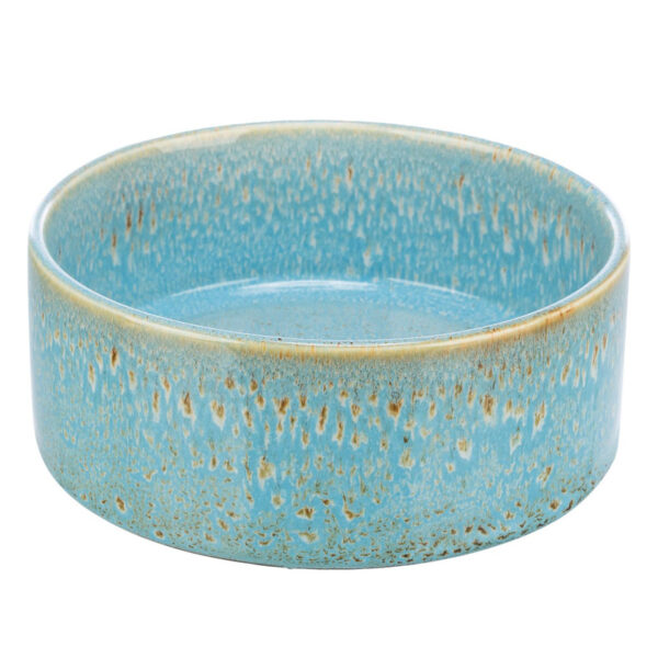 Trixie Voerbak / Drinkbak Keramiek Blauw