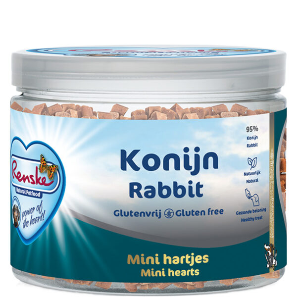 Renske Gezonde Beloning Mini Hartjes Konijn