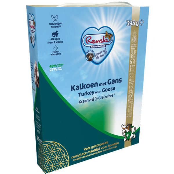 Renske Vers Gestoomd Vlees Kalkoen Met Gans Graanvrij