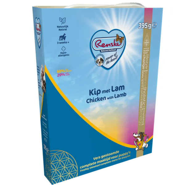 Renske Vers Vlees Puppy Kip / Lam