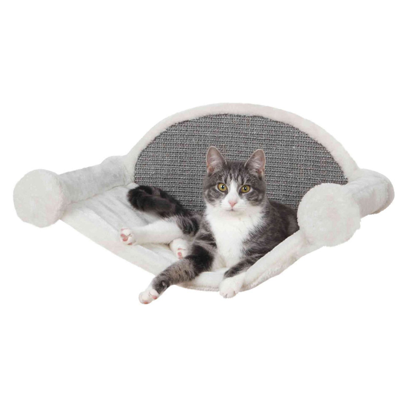 Trixie Kattenmand Hangmat Voor Aan De Muur Wit / Grijs