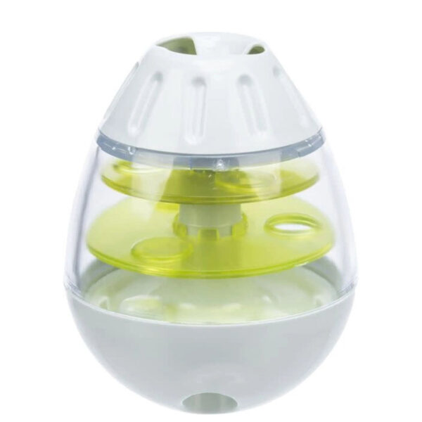 Trixie Roly Poly Snack Tuimel Ei Grijs / Lime Groen