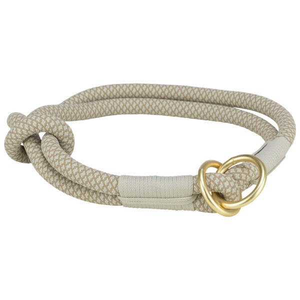 Trixie Halsband Hond Soft Half-Slip Grijs / Lichtgrijs